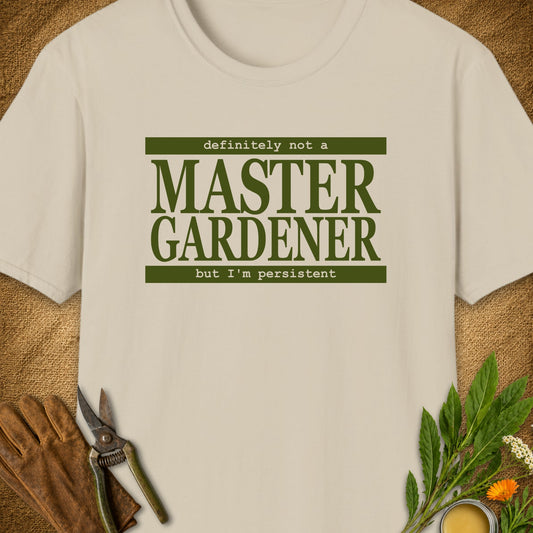 Not a Master Gardener T-Shirt (Framed Version)