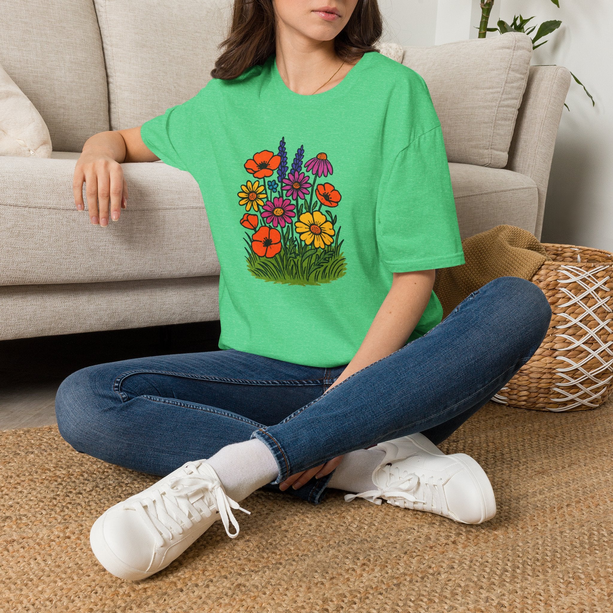 Colorful Flower Bouquet T-Shirt