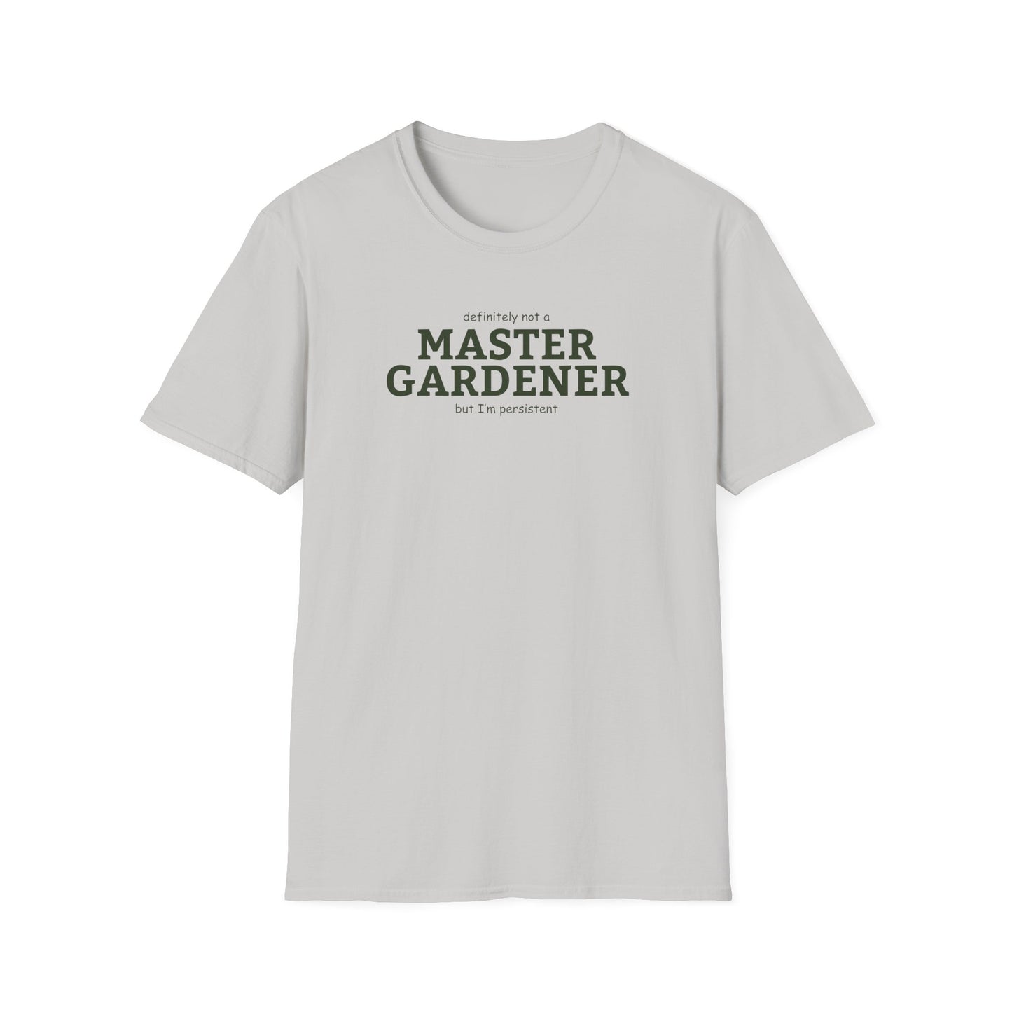 Master Gardener (definitely not but I'm persistent) text only design