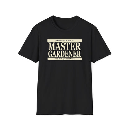 Master Gardener (definitely not but I'm persistent) framed design