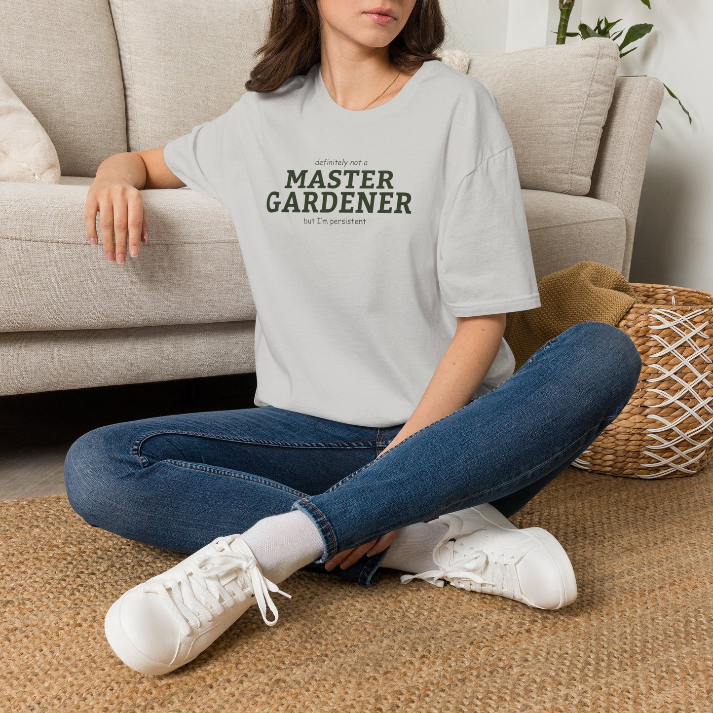 Master Gardener (definitely not but I'm persistent) text only design