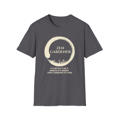 Zen Gardener  — Warrior in a Garden T-Shirt