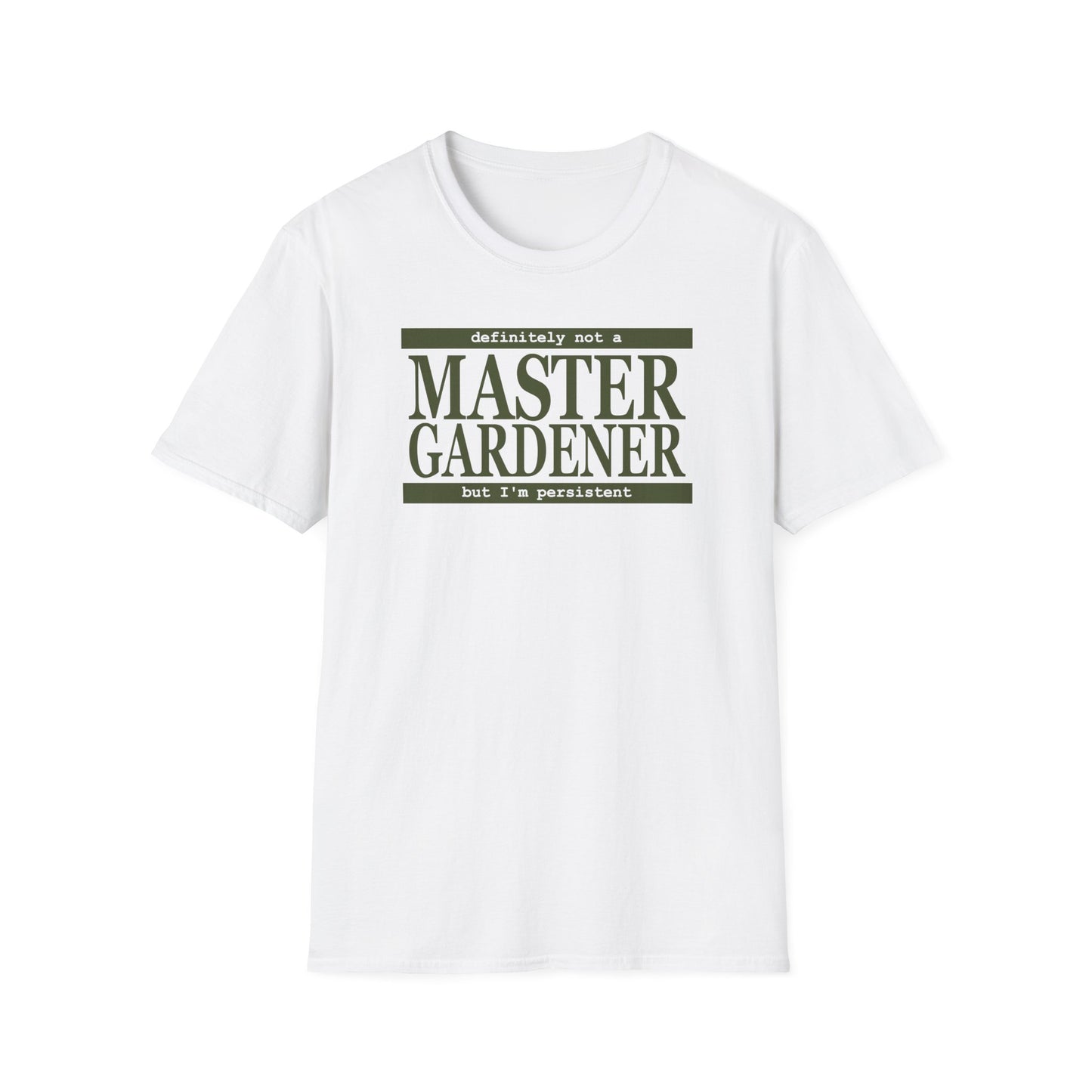 Master Gardener (definitely not but I'm persistent) framed design