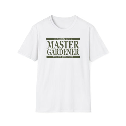 Master Gardener (definitely not but I'm persistent) framed design