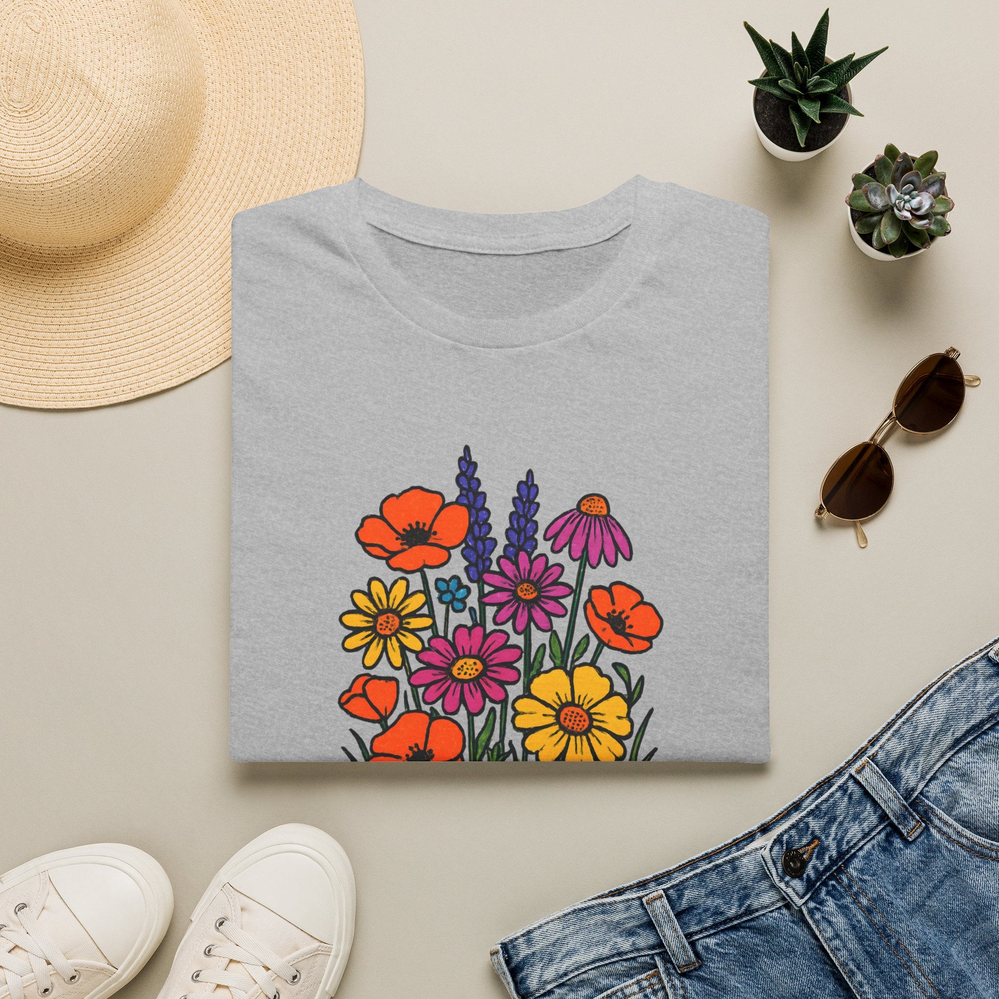 Colorful Flower Bouquet T-Shirt