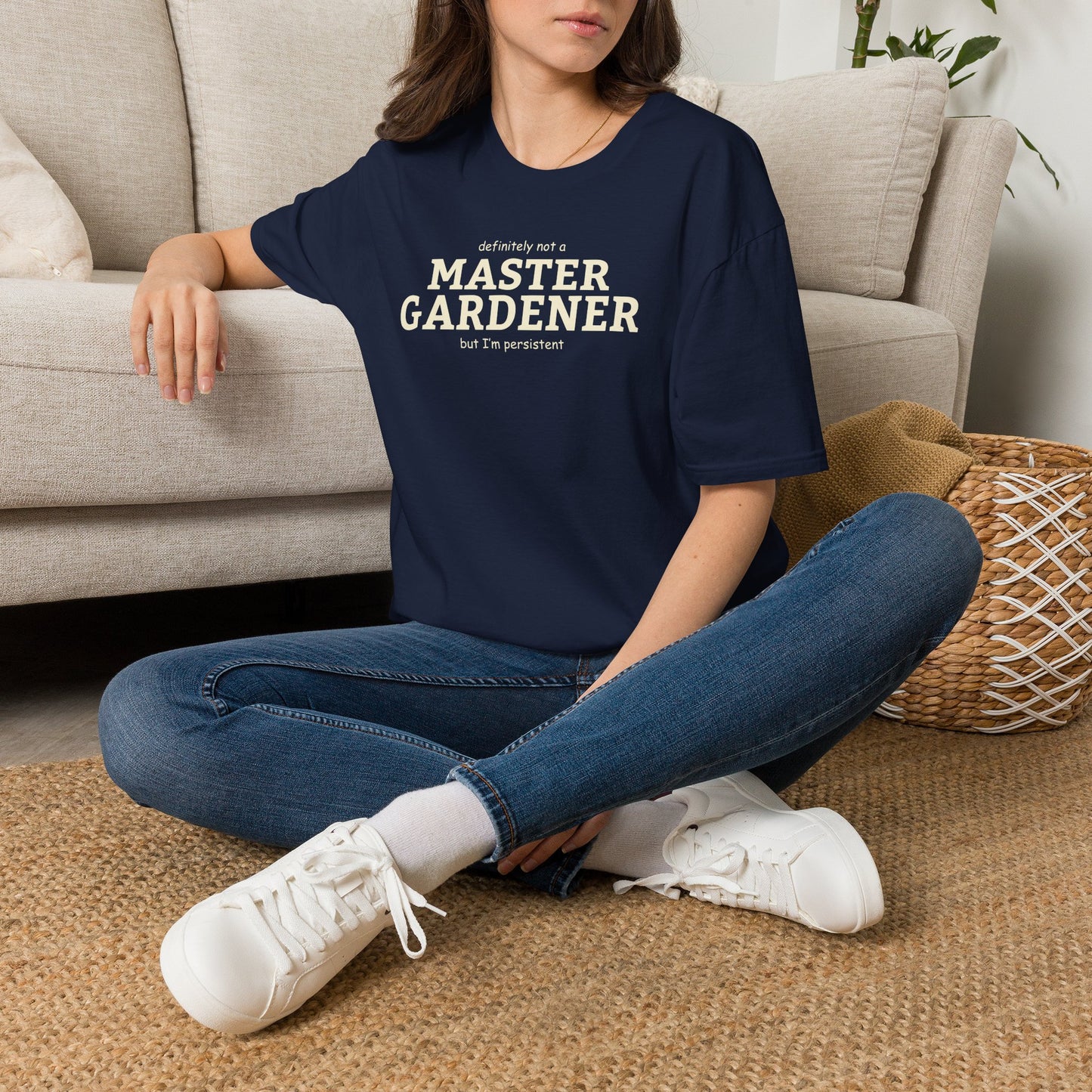 Master Gardener (definitely not but I'm persistent) text only design