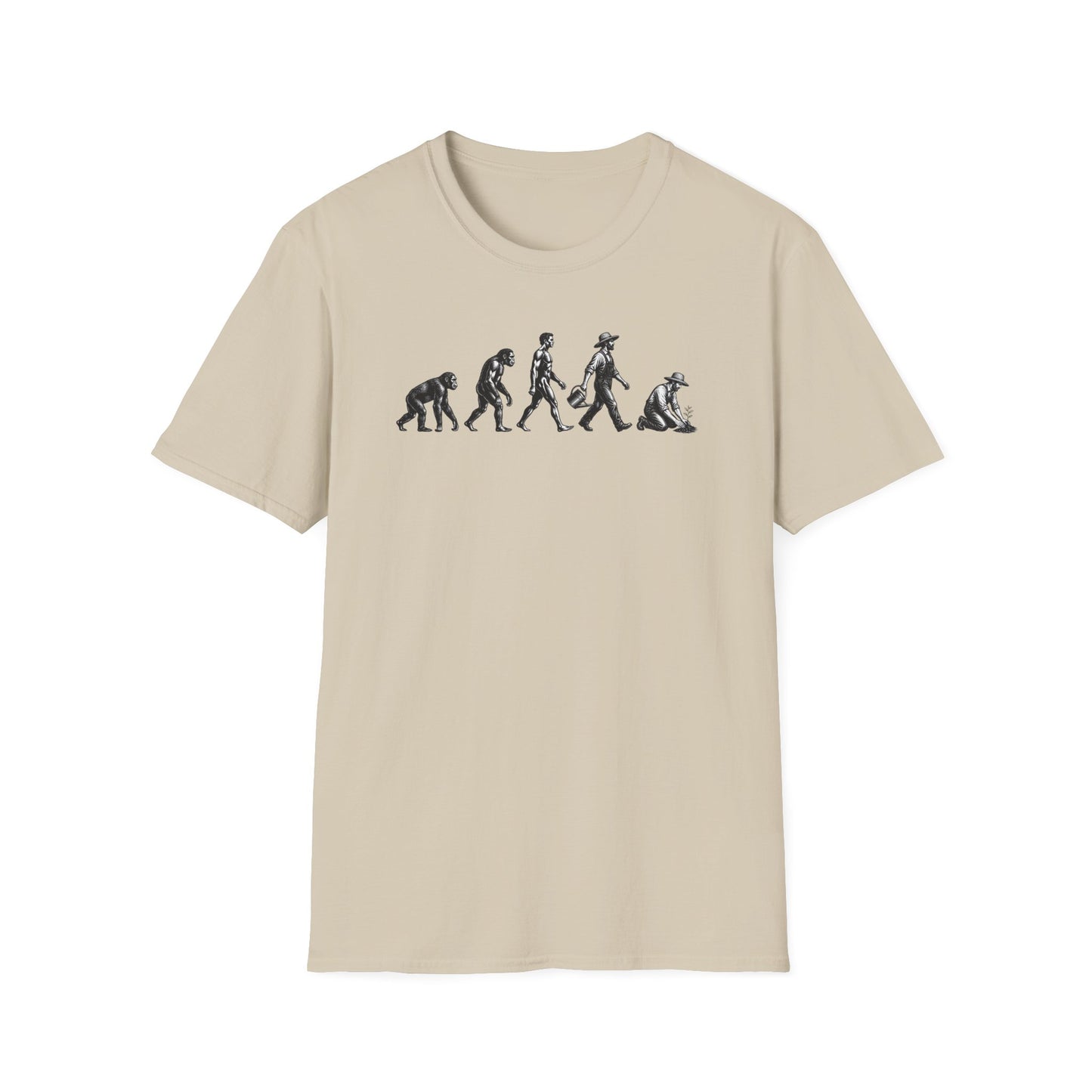 Gardener Evolution of Man T-Shirt