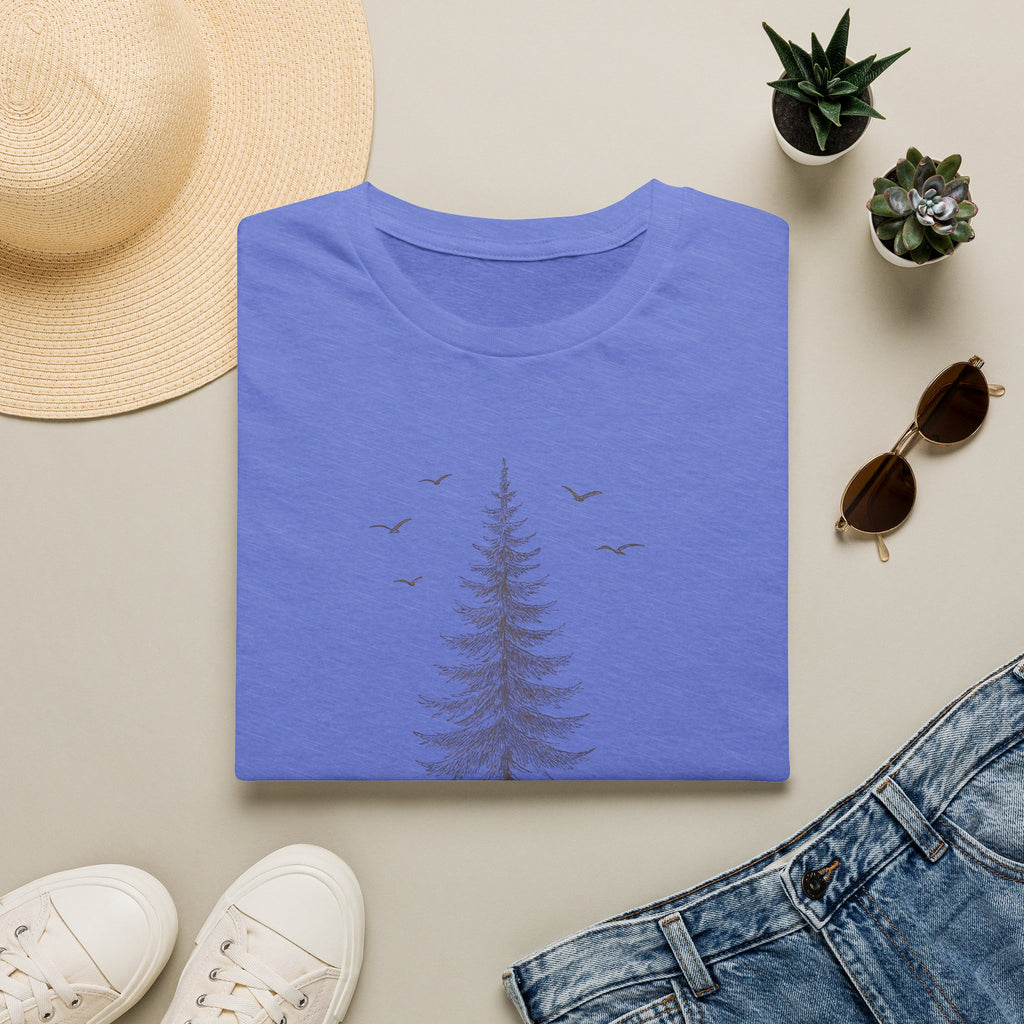Hilltop tree silhouette T-Shirt
