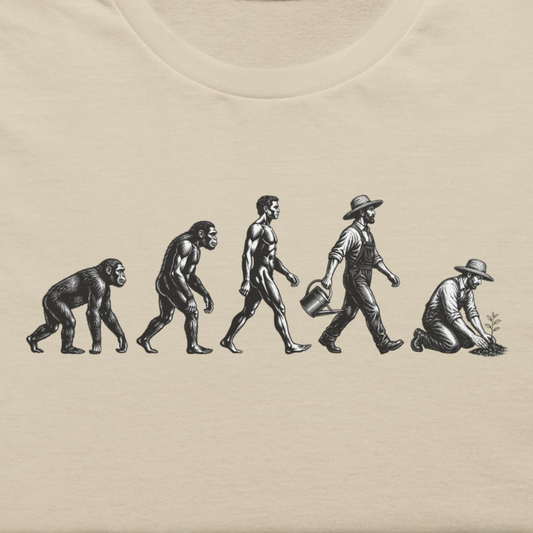 Gardener Evolution of Man T-Shirt
