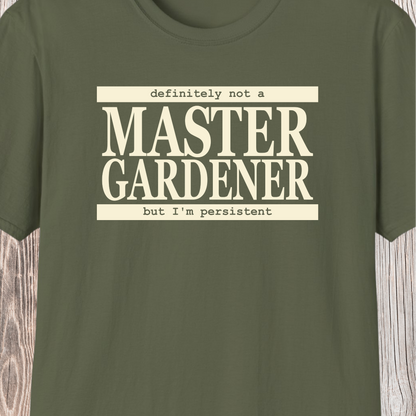 Master Gardener (definitely not but I'm persistent) framed design