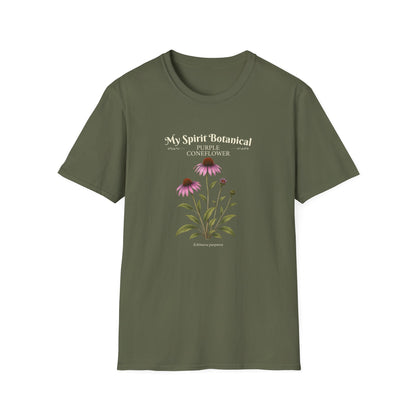 'My Spirit Botanical' Purple Coneflower T-Shirt