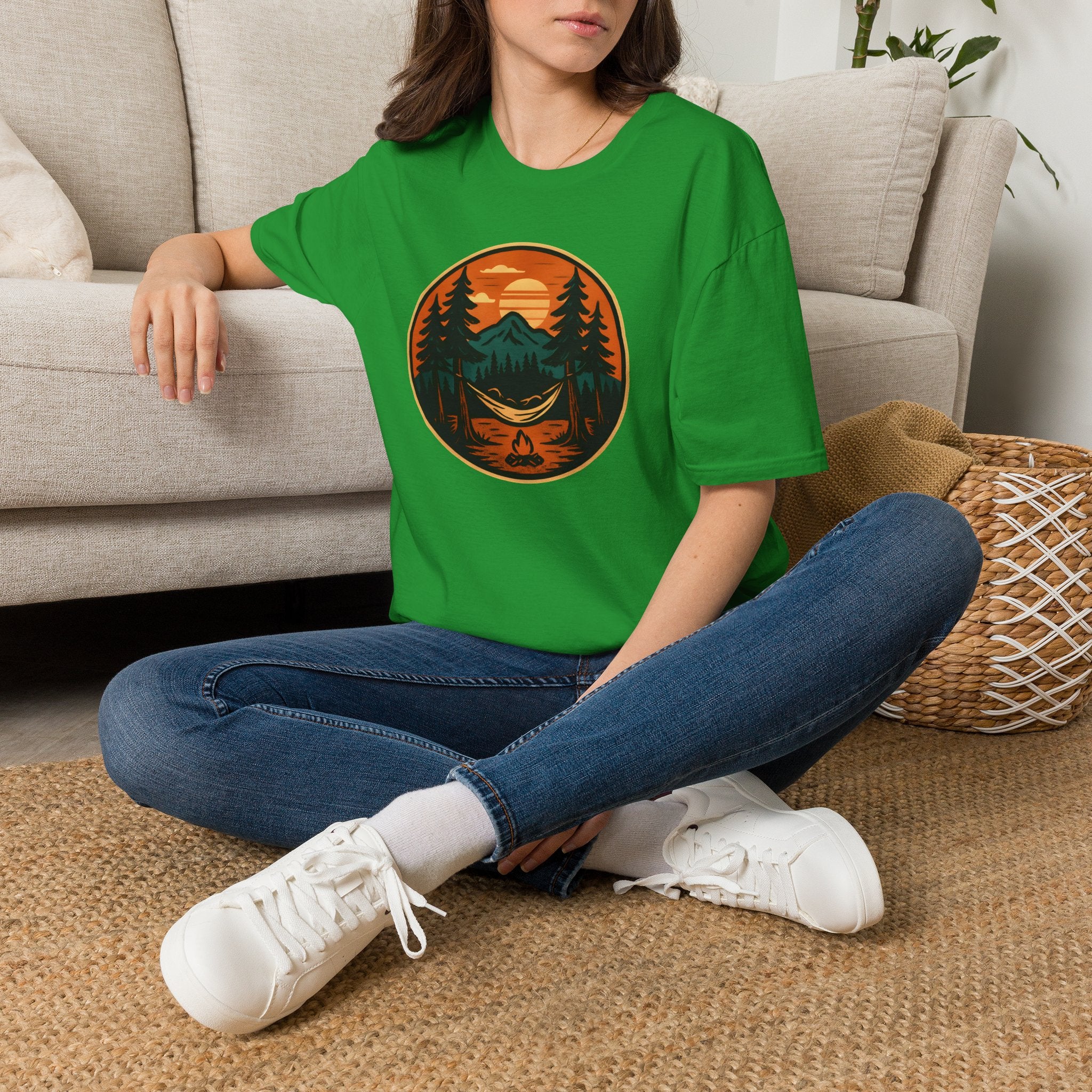 Sunset Hammock Camping T-Shirt