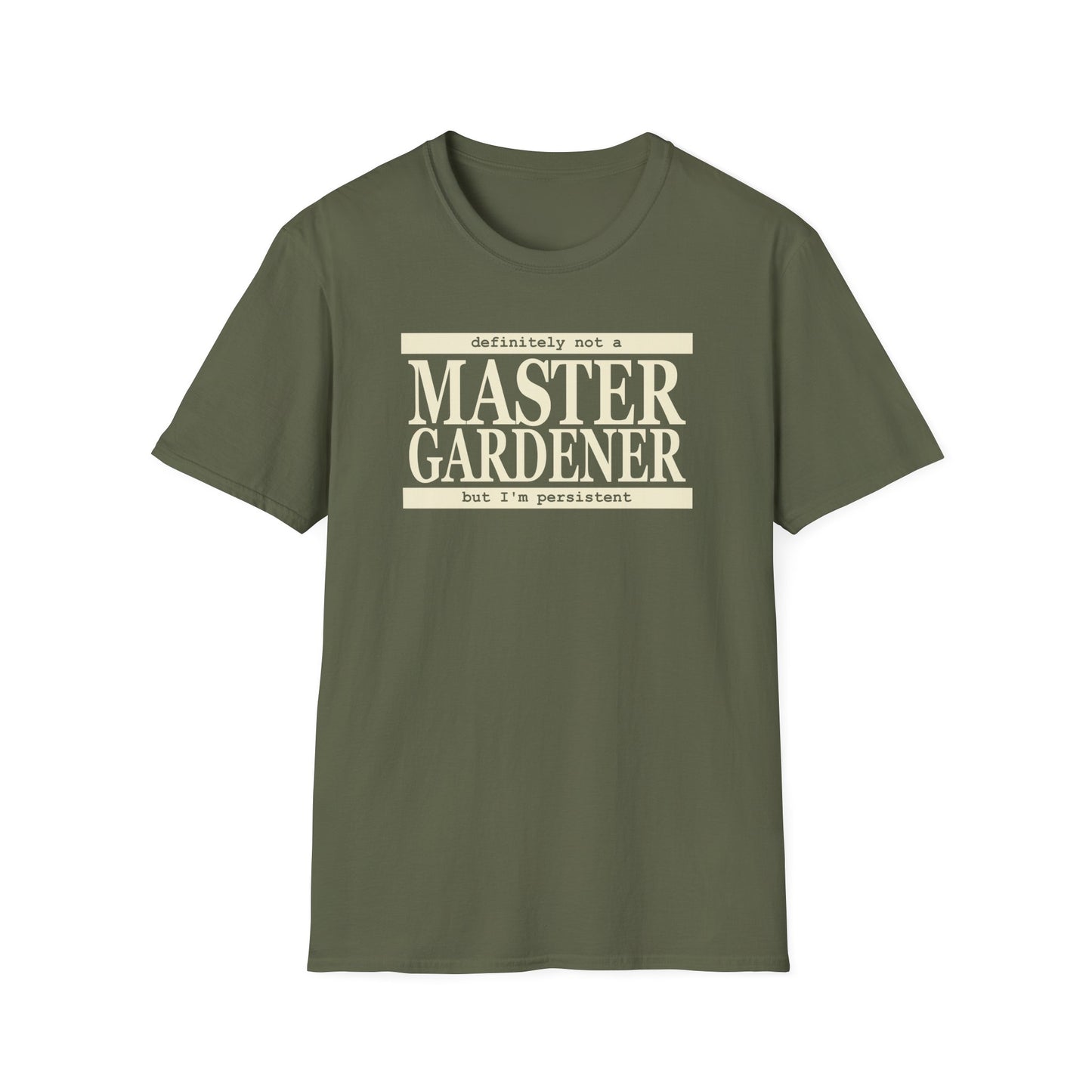Master Gardener (definitely not but I'm persistent) framed design