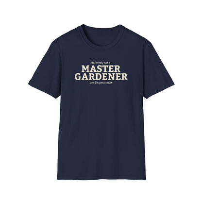 Master Gardener (definitely not but I'm persistent) text only design