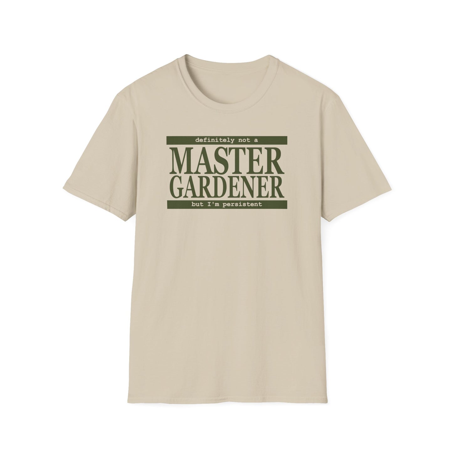Master Gardener (definitely not but I'm persistent) framed design