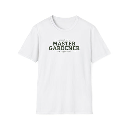 Master Gardener (definitely not but I'm persistent) text only design