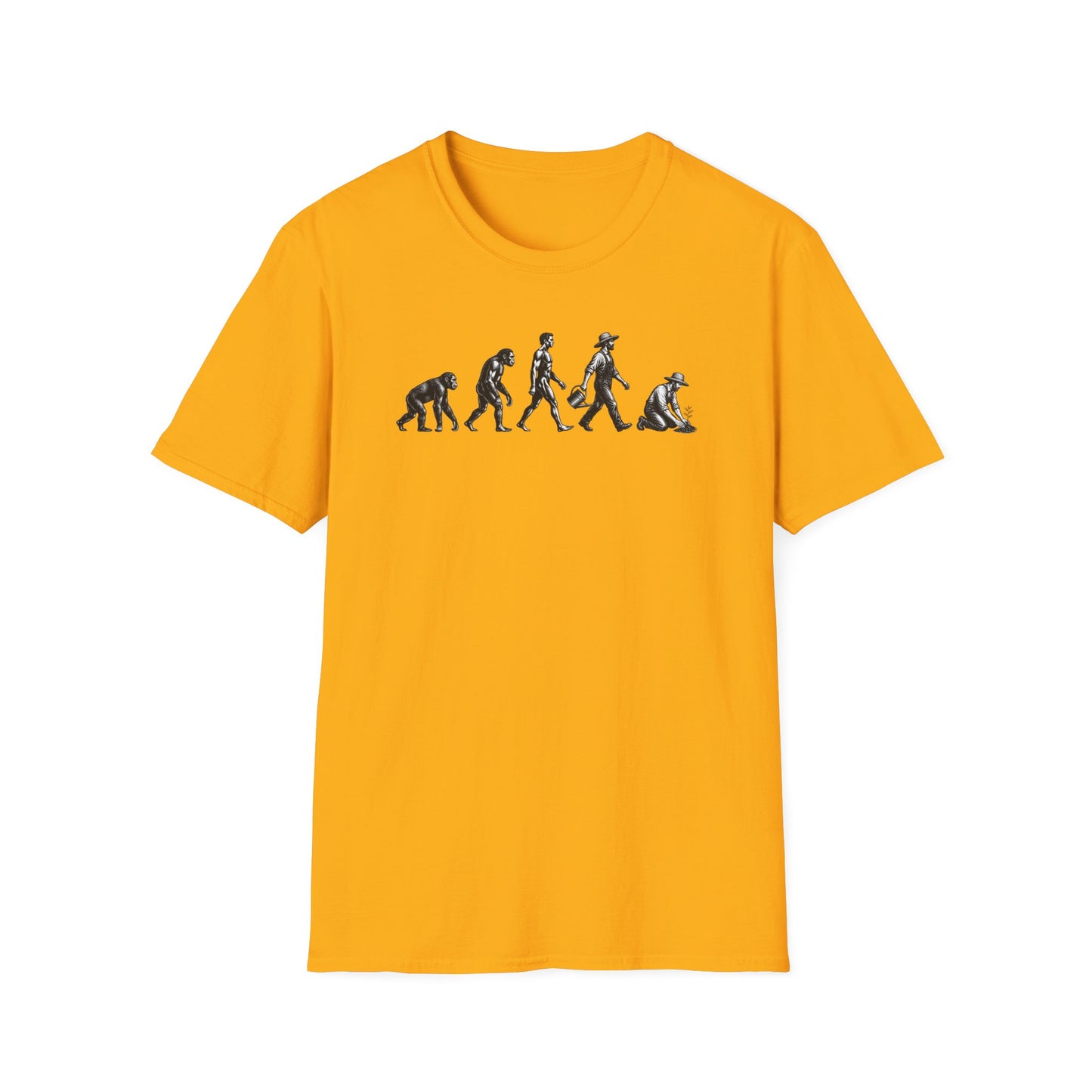 Gardener Evolution of Man T-Shirt