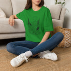 Moonlit Mountain Landscape T-Shirt