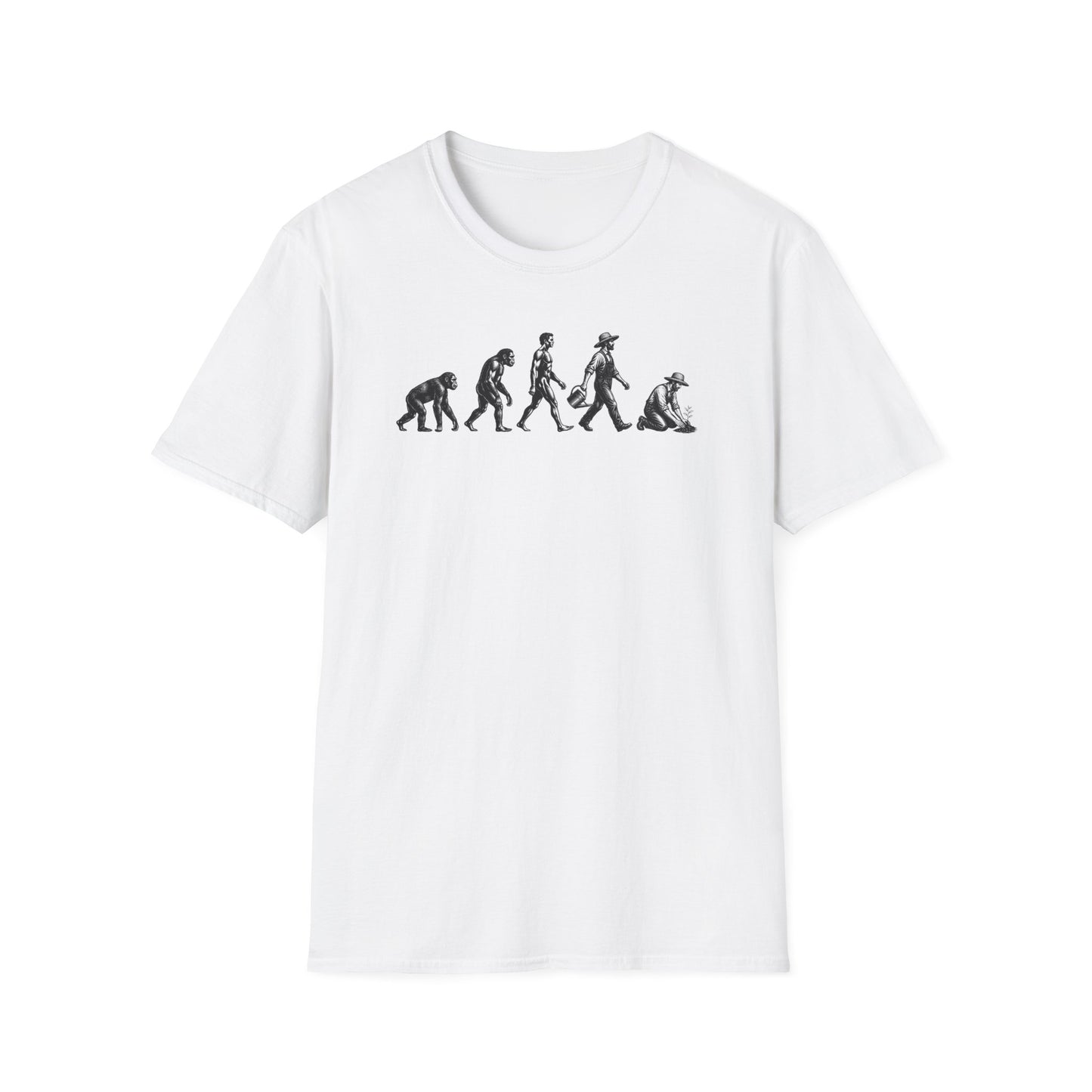 Gardener Evolution of Man T-Shirt